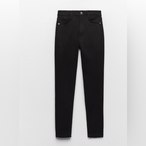 Zara Denim - Zara SCULPTED HIGH RISE TRF SKINNY JEANS New Size 6
